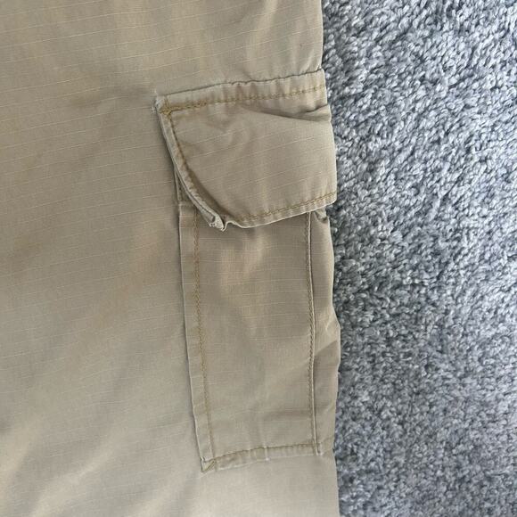 J.Crew Cargo Size 8 Khaki Inseam 31 inches 100% Cotton - Picture 4 of 9